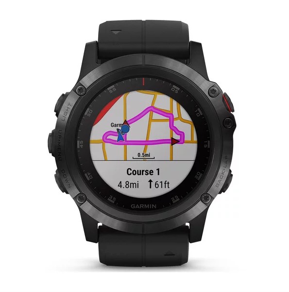 Garmin Fenix 5 Plus wrist trainer