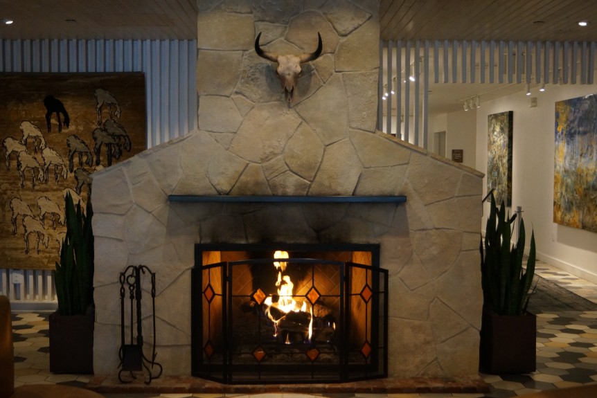 The Kimpton Goodland Hotel Fireplace