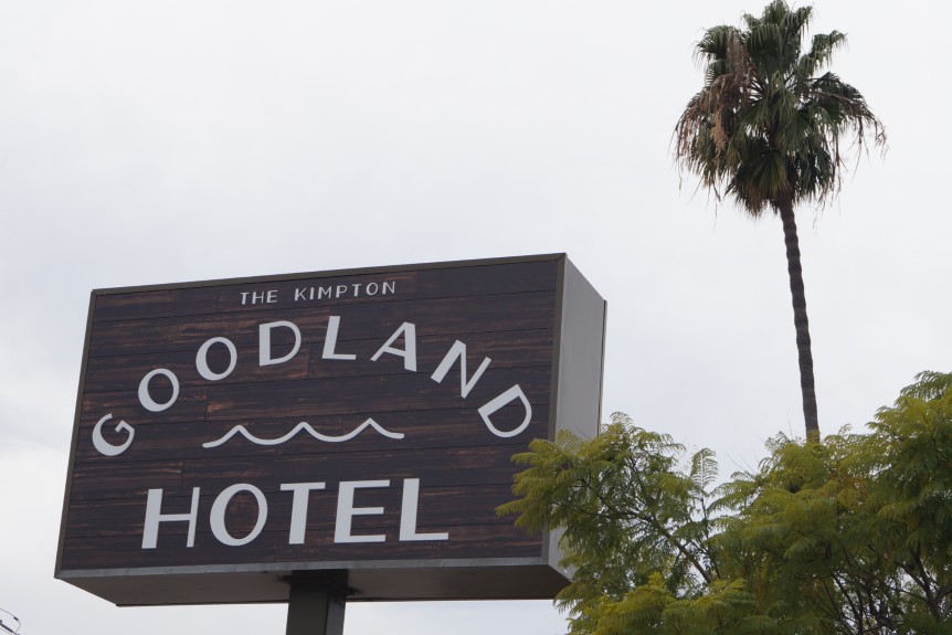 The Kimpton Goodland Hotel Sign