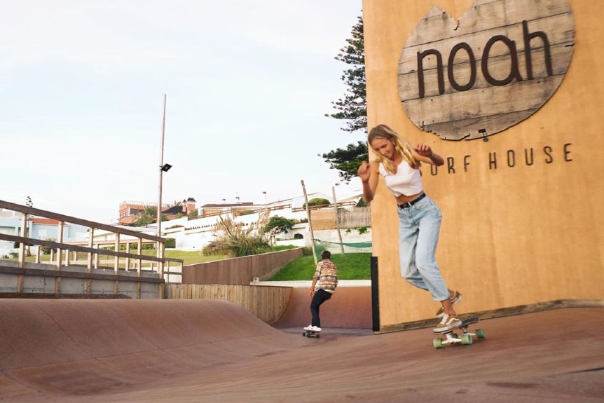 Noah Surf House skateboard park