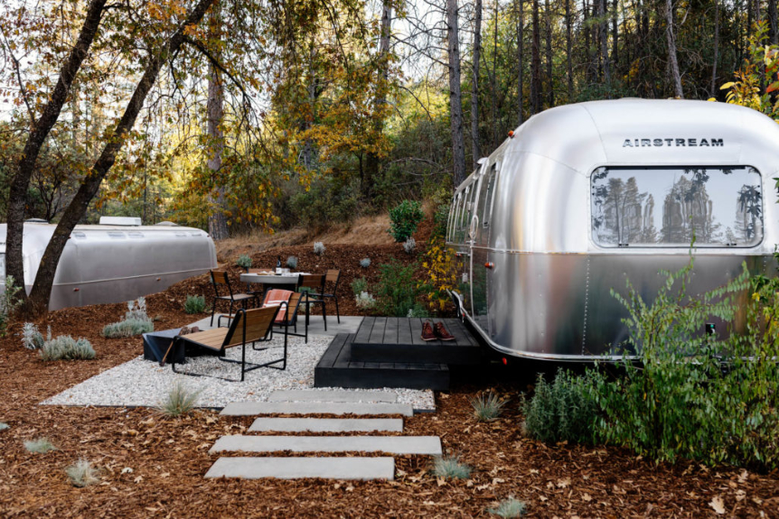 Autocamp in Yosemite National Park